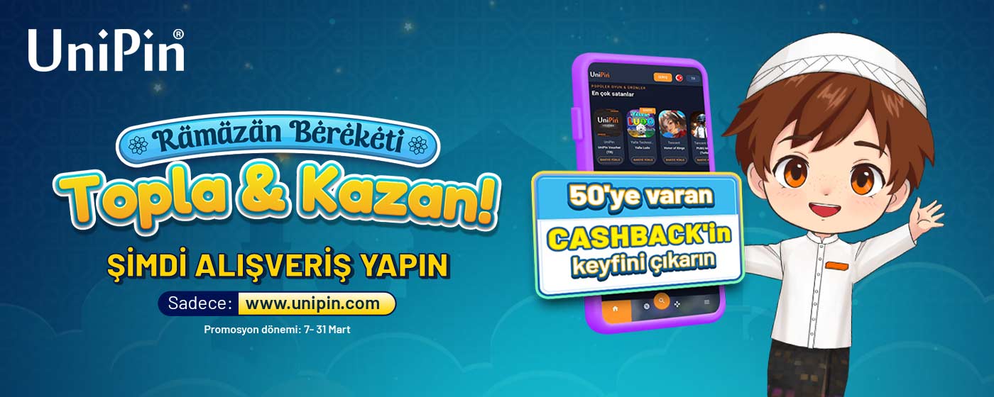 🌙🕌Ramazan Bereketi: Topla & Kazan! - 50'ye Varan Cashback Kazanın🕌🌙